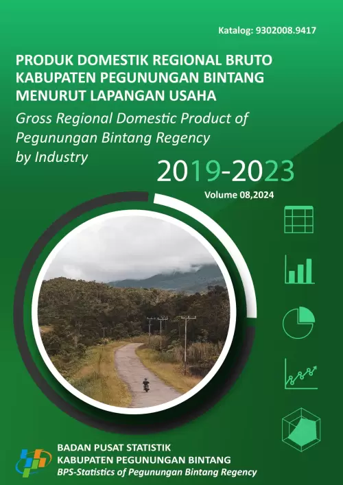 Produk Domestik Regional Bruto Kabupaten Pegunungan Bintang Menurut Lapangan Usaha 2019-2023