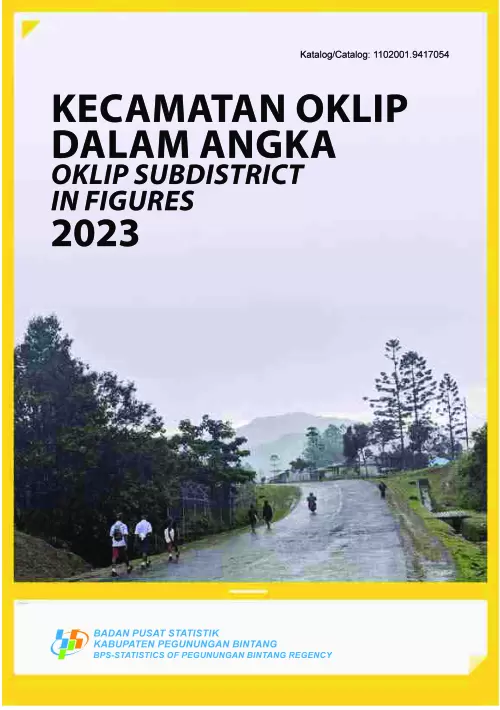 Kecamatan Oklip Dalam Angka 2023